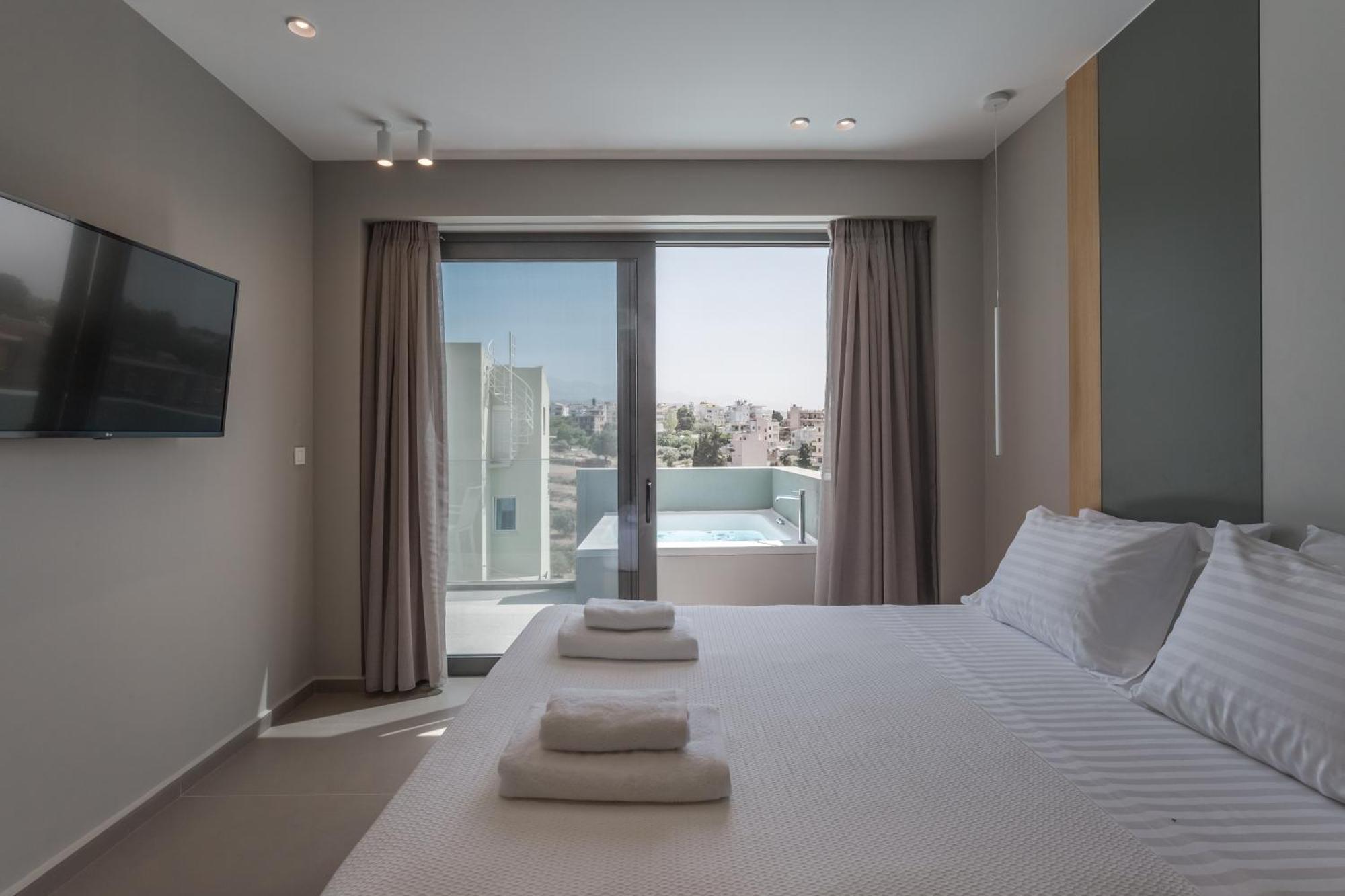 Noemie Luxury Suites 干尼亞 客房 照片